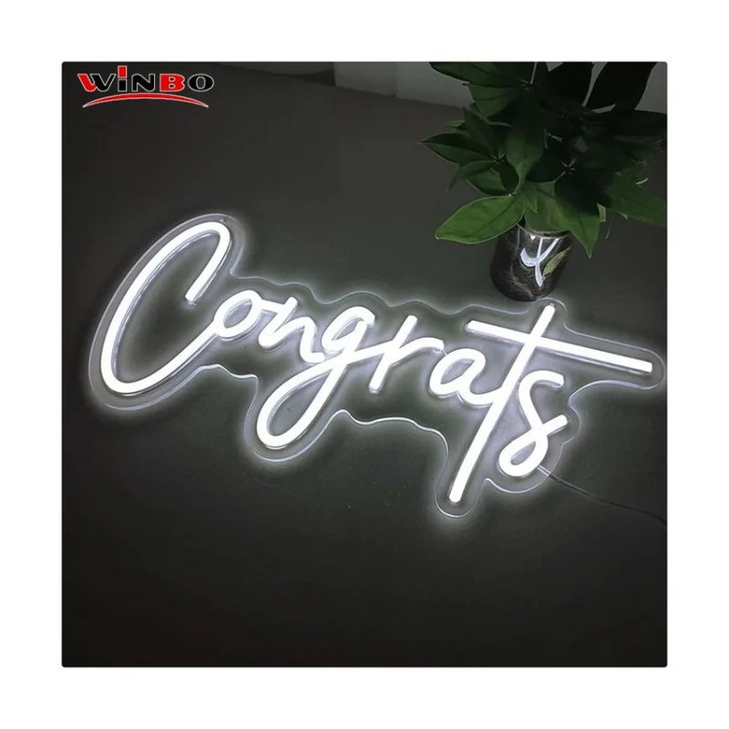 (Customized) dropshippingdesign led neon light name custom drop led neon sign graduation