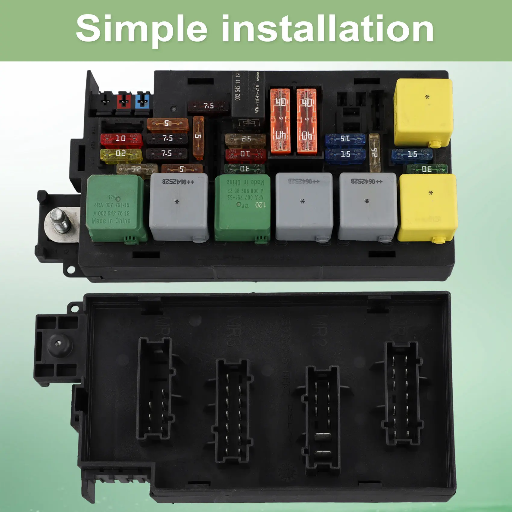 Exquisite Front Relay Fuse Box For W164 X164 W251 R350 W251 R500 ML550 GL550 2006-2013 1645400072