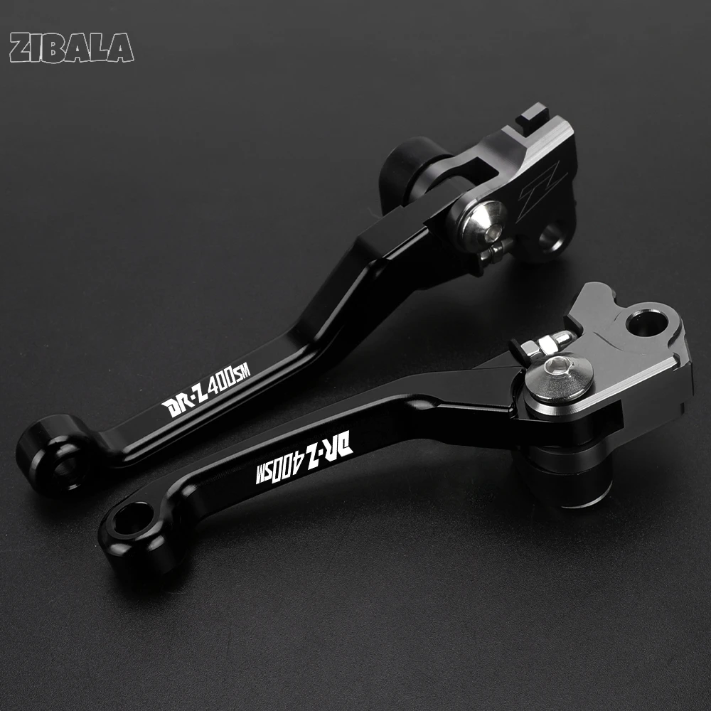 CNC الألومنيوم دراجة نارية الترابية دراجة التحكم الأمامي مقابض المحور الفرامل رافعة عتلات القابض لسوزوكي DRZ400SM DRZ 400SM 2000-2017