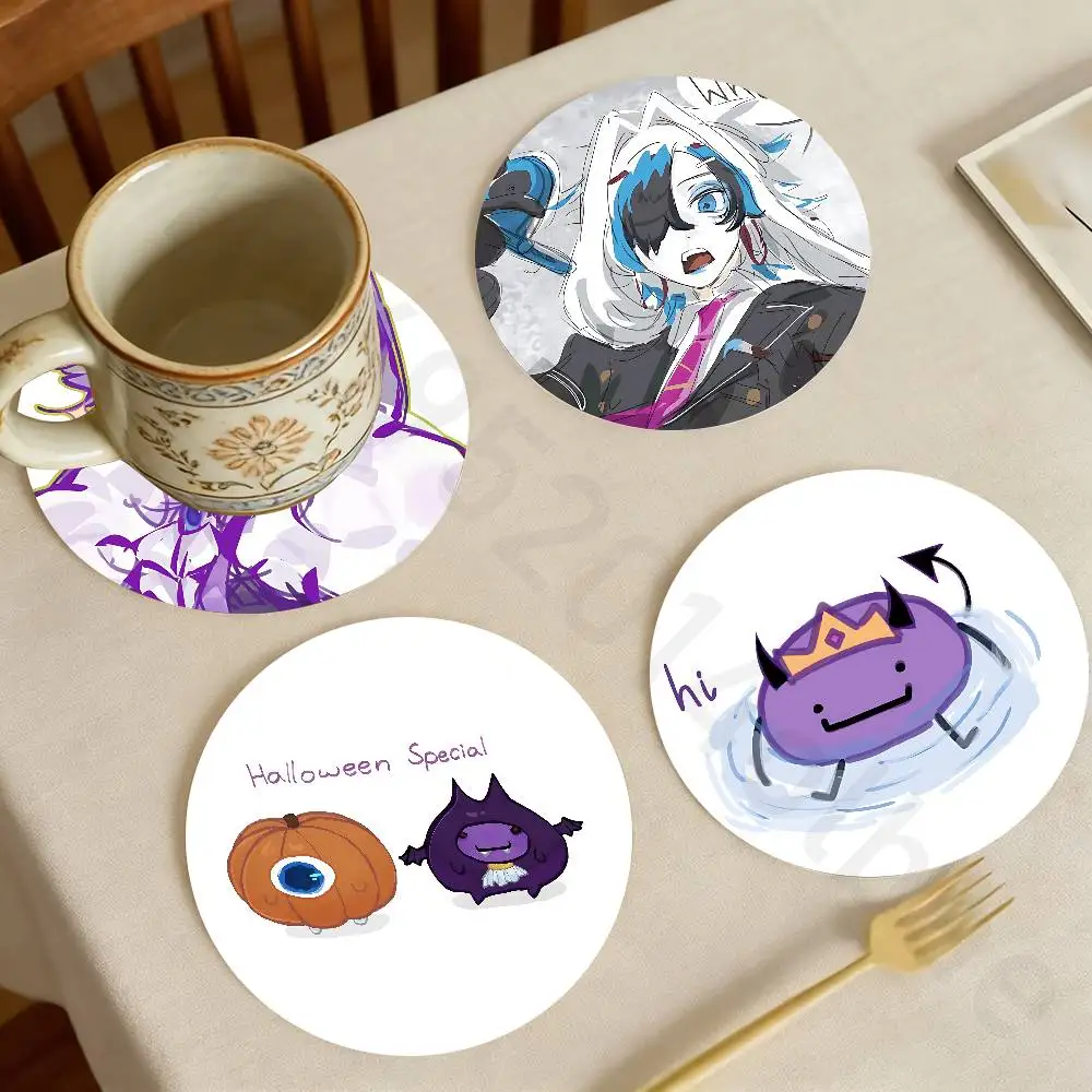 

Wemmbu Eggchan Tax Duo Wooden Theme Desktop Heat Mats Home Decor Coffee Mug Coasters For Office Restaurant