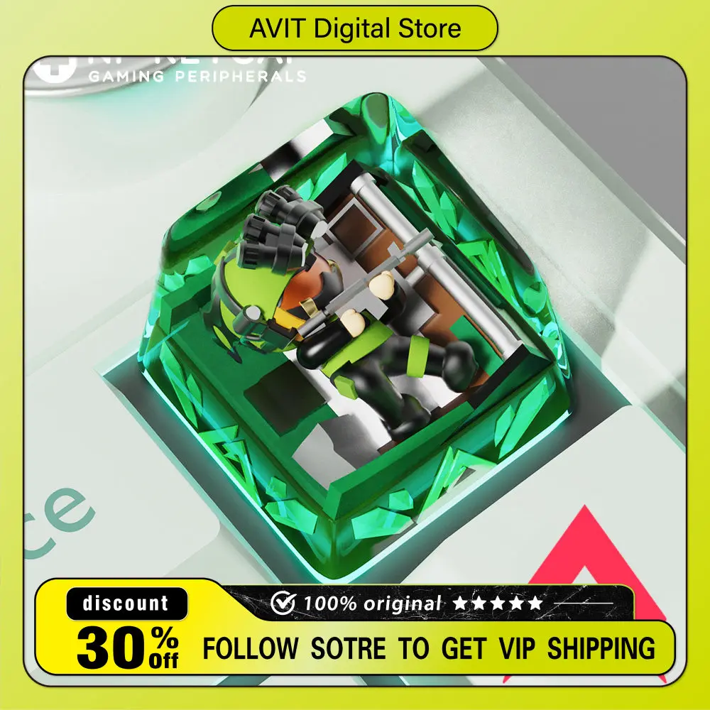 

Delta Force: Reloaded Keyboard Veyron/ Dragon Keycap for DIY Backlit Keycaps for Pc Gaming Classic Key Cap Suit Cute Anime Gifts