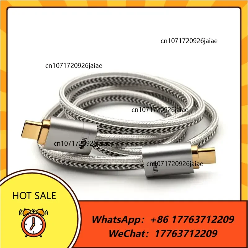 ddHiFi All-New TC09S Type-C to Type-C OTG data cable HIFI dual shielding decoding audio signal