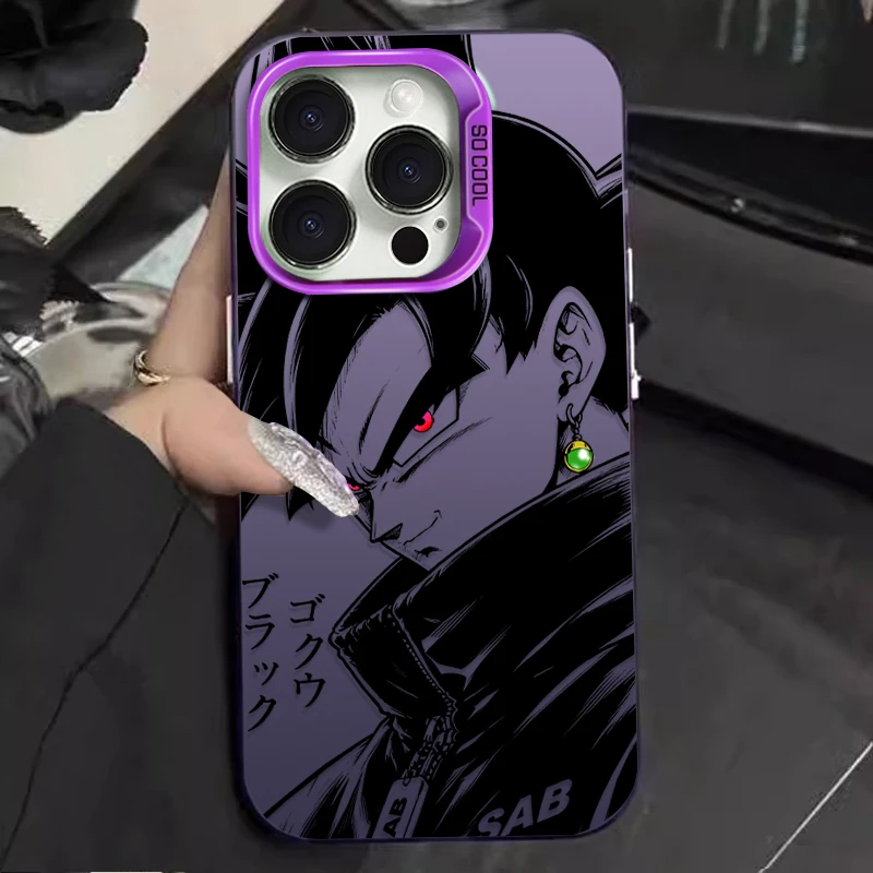 DRAGON BALL GOKU BLACK GOHAN SAB COAT Phone Case for iPhone 12 17 Air Pro Max 16 15 11 14 13 Pro Max XS X XR Plus 8 7 SE 2020 view 6