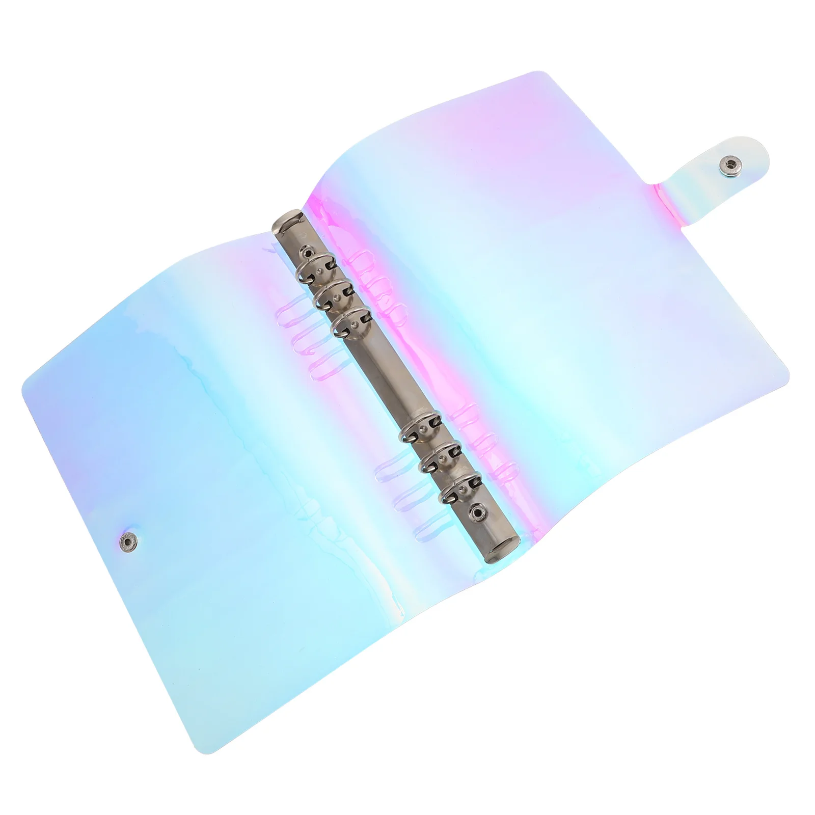 1Pcs Loose Leaf Plastic Book Cover PVC Waterproof Protective Shell for Student Notepad School Office Use Book Cover