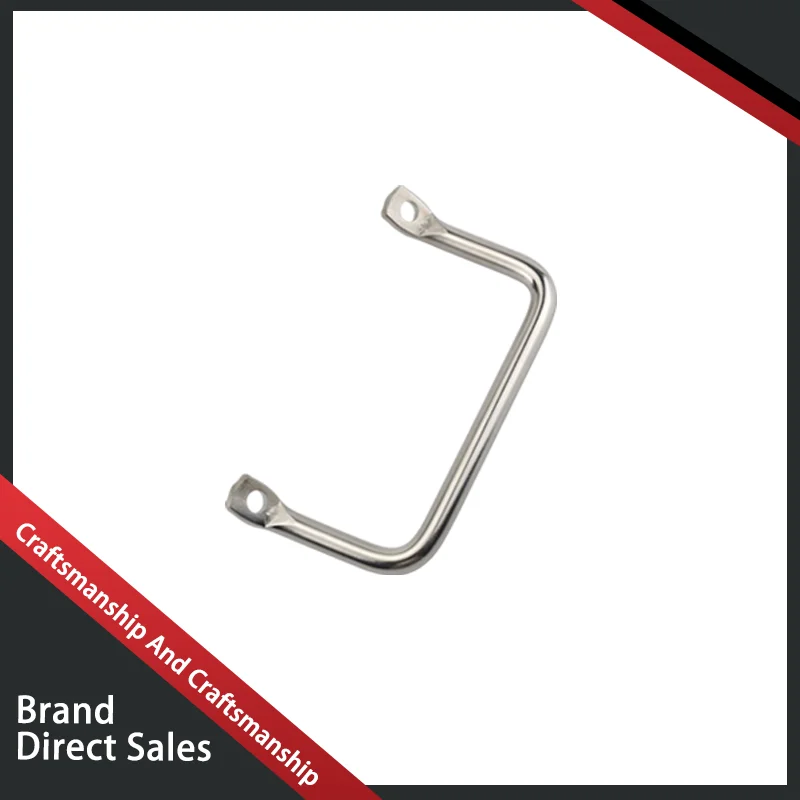 جولة الصلب الانحناء زاوية شقة رئيس مقبض الصناعية قطري دليل الأدوات المعدات 304 الفولاذ المقاوم للصدأ #5