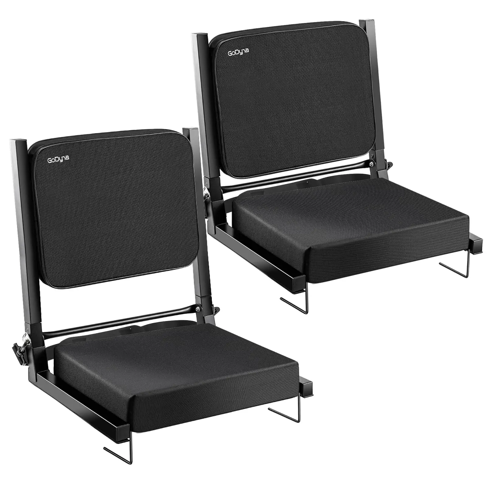 Stadium Seats with Adjustable Back Support Portable Bleacher Seats with Ultra Padded and Shoulder Strap for Sports Events