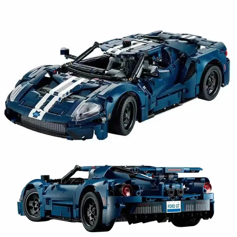 1400Pcs City High-Tech Sportcar Super Car 1:12 V6 GT Compatible 42154 Toys Model Building Blocks Bricks Gifts for Children Boys