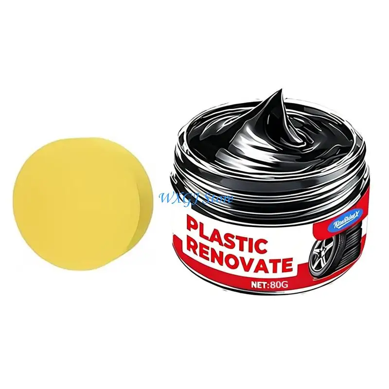 37JE Upgrades Plastic Polishing Compound Scratch Repair Fast Acting Polish set for Cars Motorcycles & Rubber Surfaces