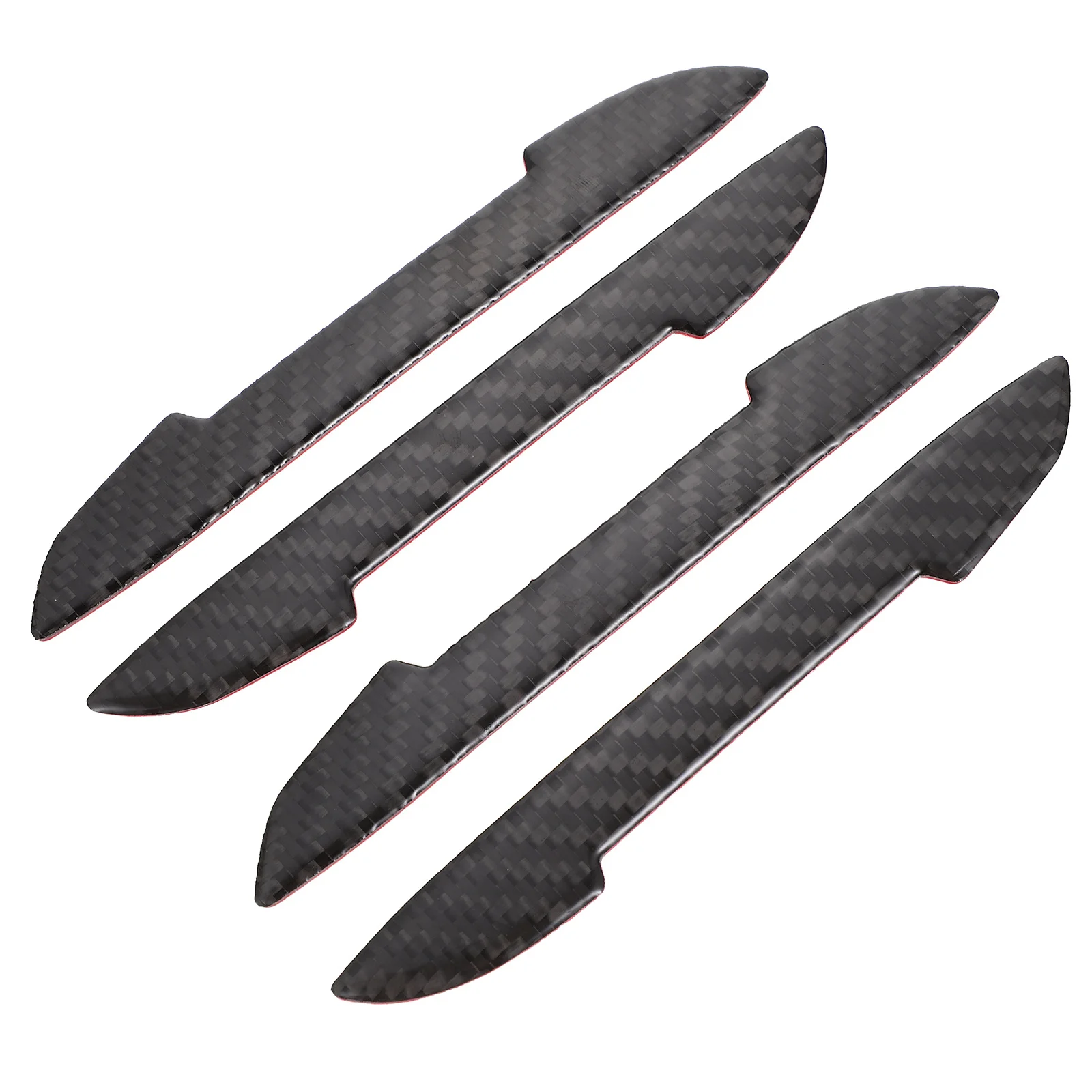 

4Pcs Auto Door Sill Strips Car Protective Strip Anti Collision Stickers Stylish Exterior Decor Vehicle Door Sill Strips