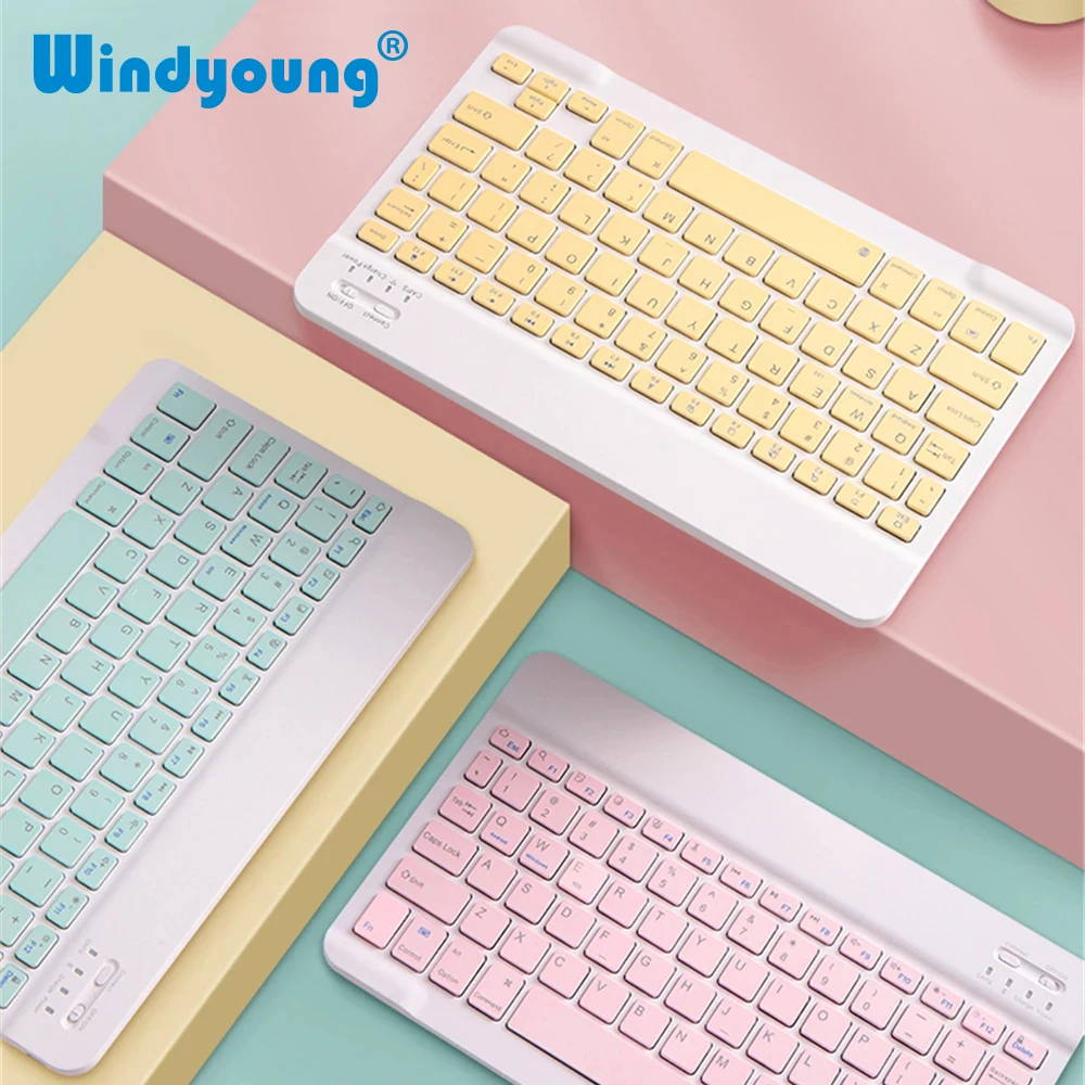 Wireless Bluetooth Keyboard and Mouse for iPad Samsung Huawei Xiaomi Tablet Laptop Smartphone Mini Keyboards Android IOS Windows