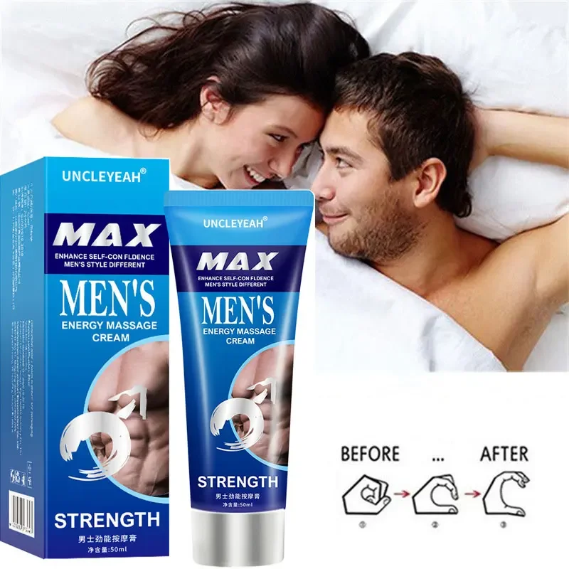 

50Ml Penis Cream for Man Dick Grow Thicker Stronger Big Penis Enlargement Gel Enlarge Pennis Increase Growth Oil Sex Product