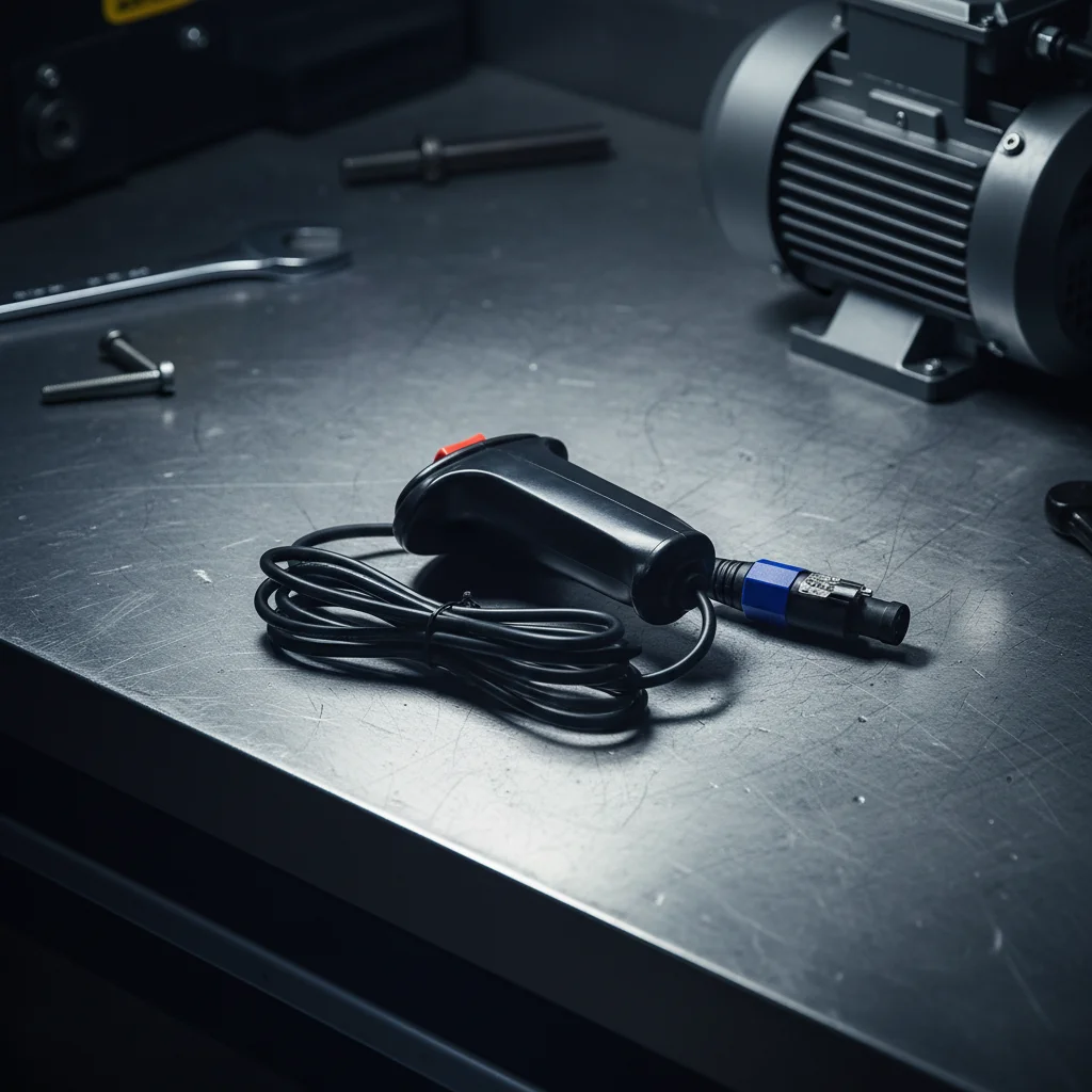 1PCS 1.5m Cable Electric Winch Remote Control Handle 12V Push Button Remote Control Handle Controller With Safety Mechanisms