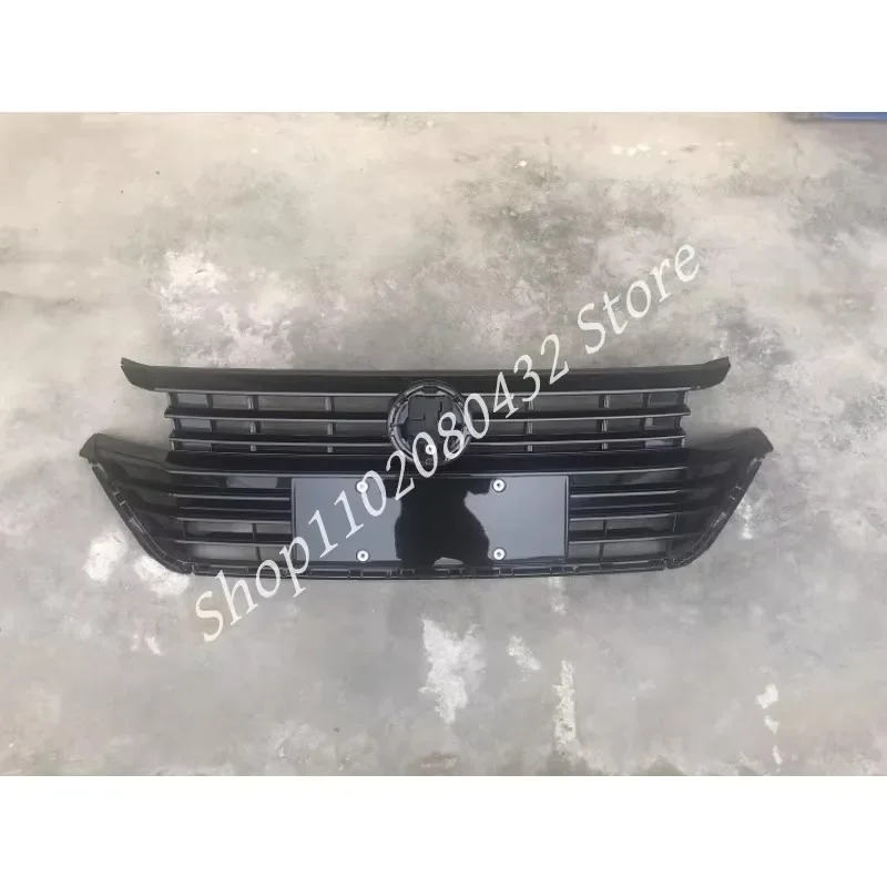 Car Grille Modified piano black grille Front Bumper Grill Radiator Grills for Volkswagen/ VW Passat CC 2019-2020 CCARTEON