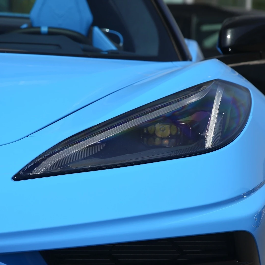 For Chevrolet Corvette C8 Car Accsesories Glass Headlight It has good transparency and light transmission