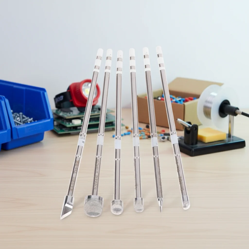 

Soldering Iron Tip 12-SKU/T12-BK/T12-C15/T12-C10/T12-C8/T12-C6 Soldering Iron With Interchangeable Tips For Repairs Tools Parts