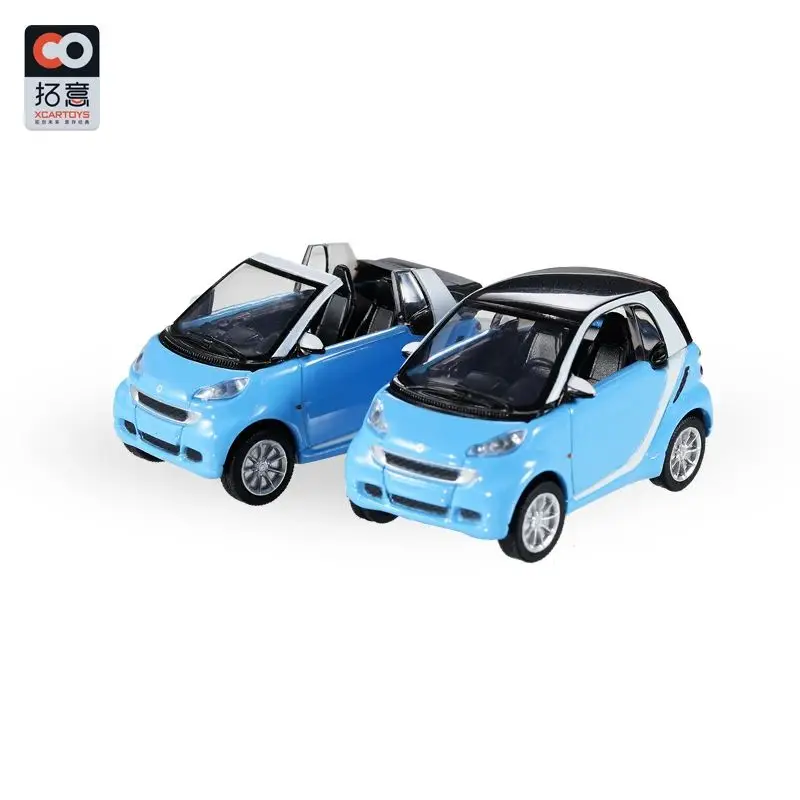 

XCarToys SMART Mini Alloy Car Model Hang A Card and Pack Two Small Cars Sealed Cars and Convertible Cars Collect Photo Gifts