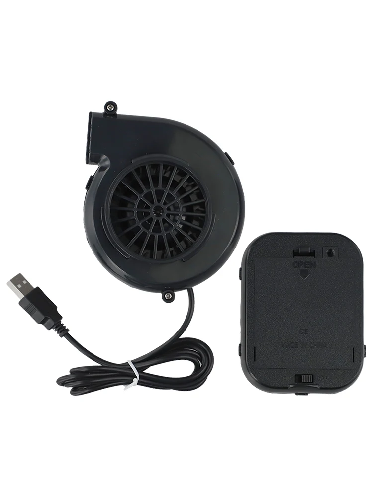 Kostuumfeesten Batterijdoos 8,5 * 6,5 * 3 cm 6V Blower Cartoon Kostuumventilator Batterij-aangedreven ventilator Centrifugaalventilatortechnologie