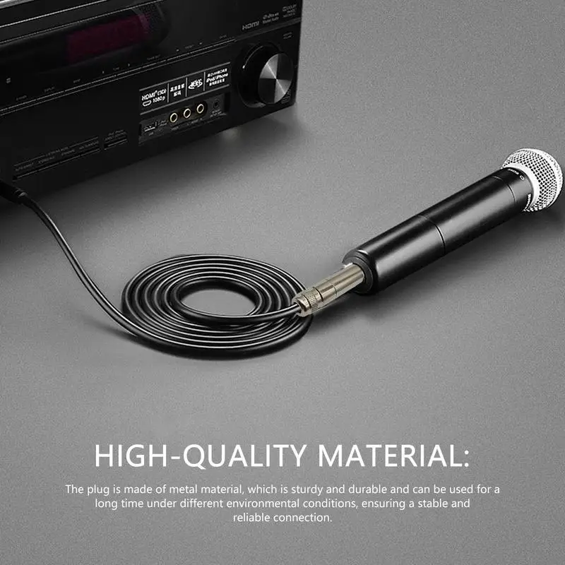 XLR Adapter For Microphone Male 6Pin Microphone Connector Plug Connector Socket Audio Headphone Accessories Microphone Adapter