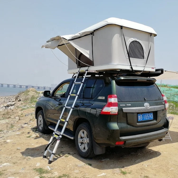 4x4 China Fiberglass Roof Top Tent Car Hard Camping    for Sale