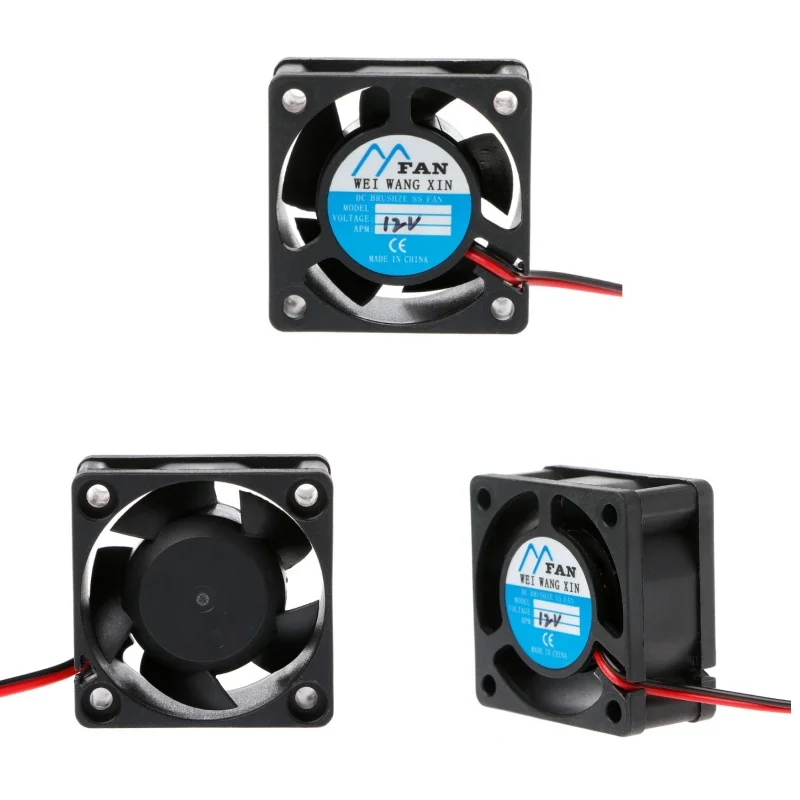 4020 para 12v 2pin ventilador refrigeração 40mm ventilador cpu silencioso para sem escova com 20cm dropship