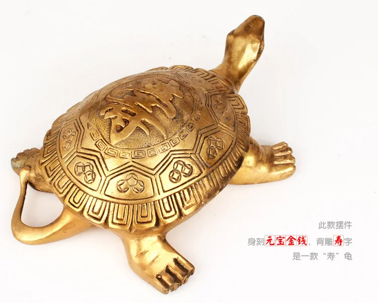 2020 office home town House # Money Drawing divine godly FENG SHUI GOLDEN Brass statue-- efficacious Talisman