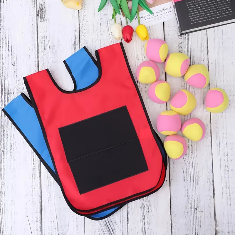 لزجة الكرة لعبة الدعامة الكرة قفازات سترة الهدف الصلب/ناعمة الكرة الصيد رمي التفاعلية في الهواء الطلق ممارسة فريق لوازم البناء ZYF