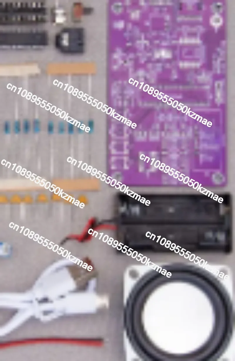 Radio kit, digital tube display, electronic DIY, manual welding, microcontroller learning, assembly parts