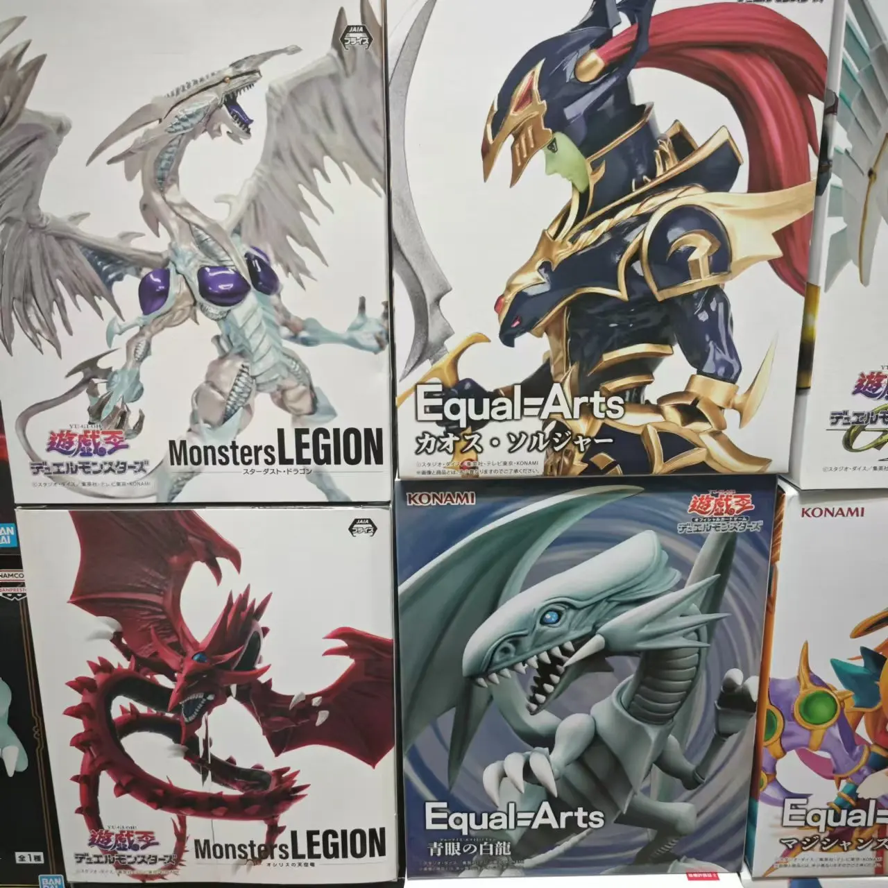 الأصلي كونامي وحوش الفيلق إله أوبليسك العذبة السماء التنين يو غي أوه! ألعاب تمثال الحركة من مادة PVC