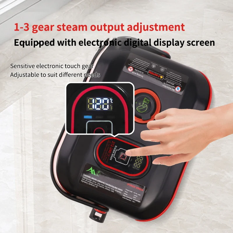 منظف البخار ارتفاع درجة الحرارة التطهير تكييف الهواء المطبخ شفاط المطبخ المنزلية سيارة البخار الأنظف 110 فولت/220 فولت الولايات المتحدة/الاتحاد الأوروبي
