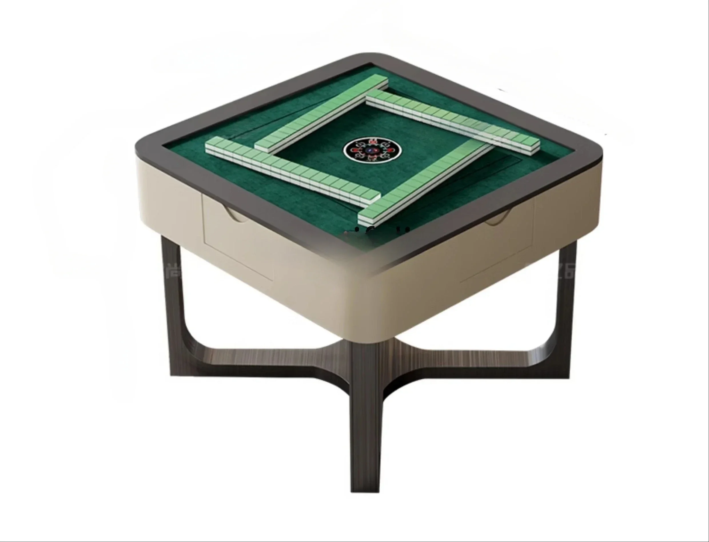 Light luxury rock board fully automatic mahjong table dual-purpose integrated multifunctional electric silent mahjong table