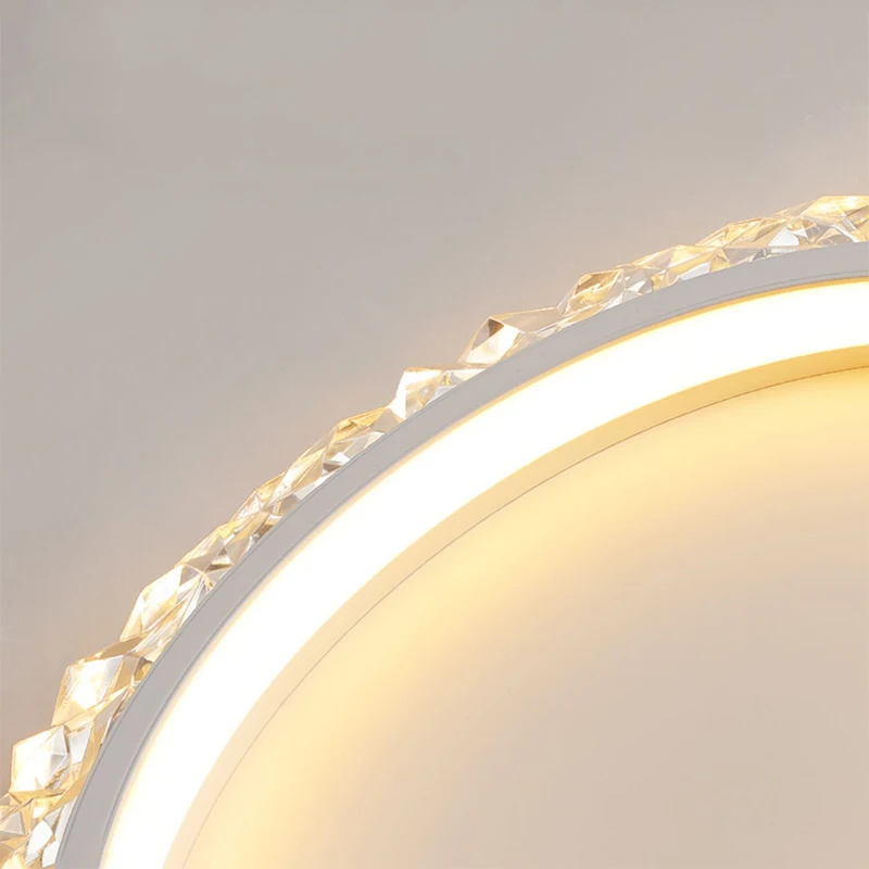 Modern Acrylic LED Round Home Ceiling Light Minimalist Fashion Atmosphere Bedroom Aisle Room Decoration Lamp Fixture