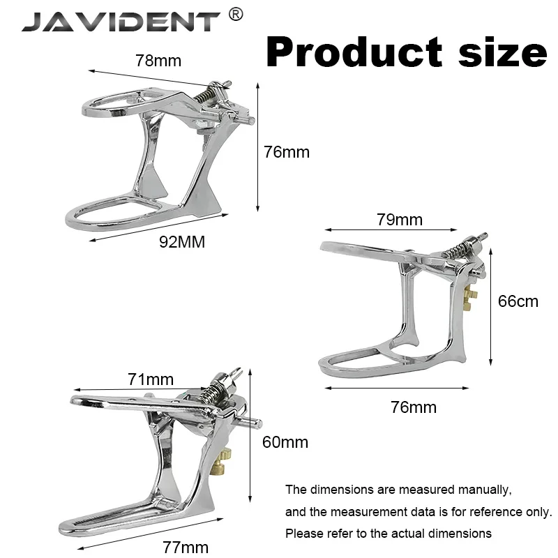 1 piece Dental Occlusal Frame  Adjustable Device  Dentures  Brass Occlusal Frame  Dental Technician Lab Supplies L M S
