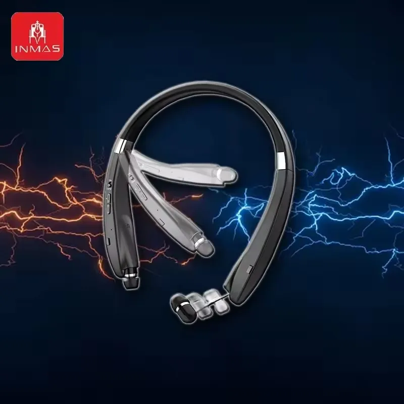 

Portable SX-991 Stereo Bluetooth Earphones with Smart Connection Scalable Folding Neck Hanging Wireless Earphones