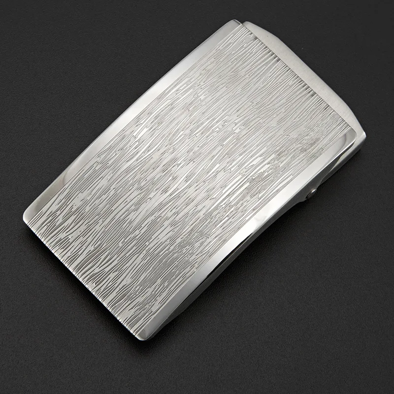 

Fashionable Belt Buckles 304 Stainless Steel 36mm Inner Diameter Convenient Auto Buckle for Men's Belt