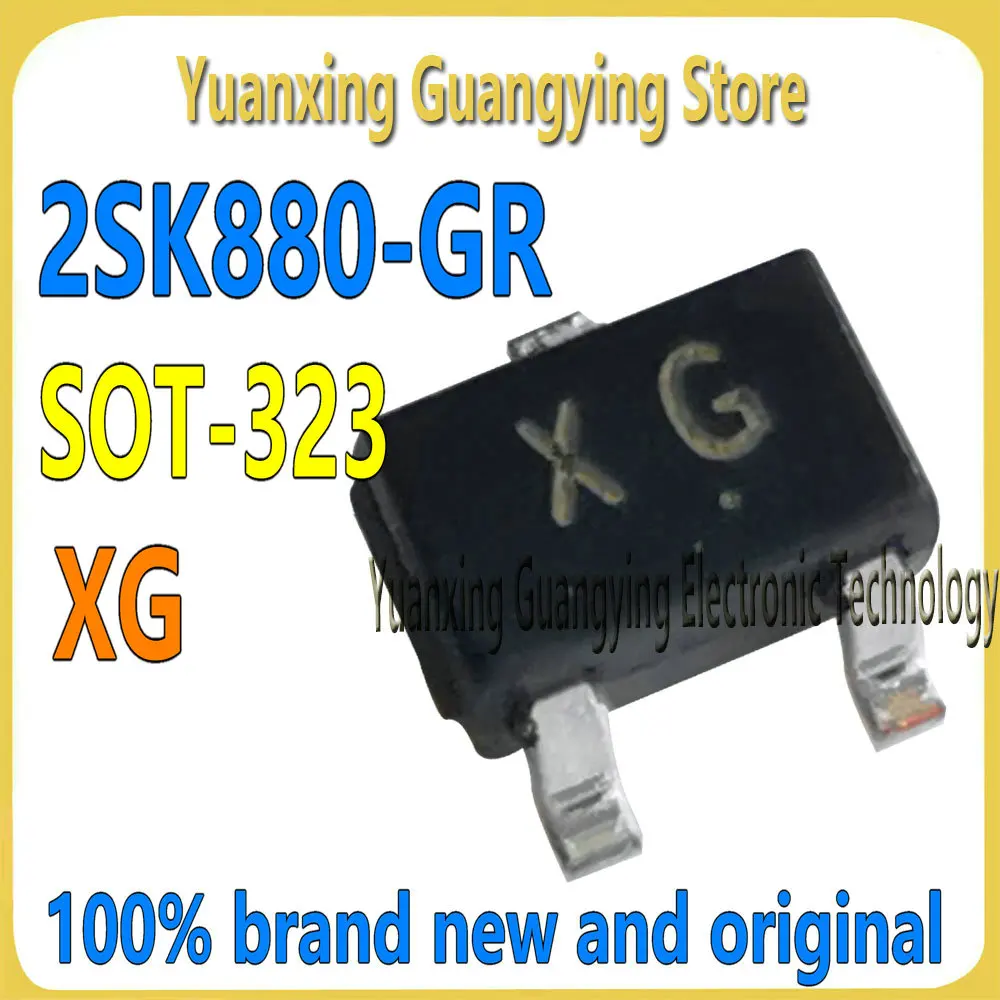 (20 pieces) 2SK880-GR 2SK880 Marker: XG SMT SOT-323 N-Channel MOSFET Field Effect Tube 100% Brand New & Original