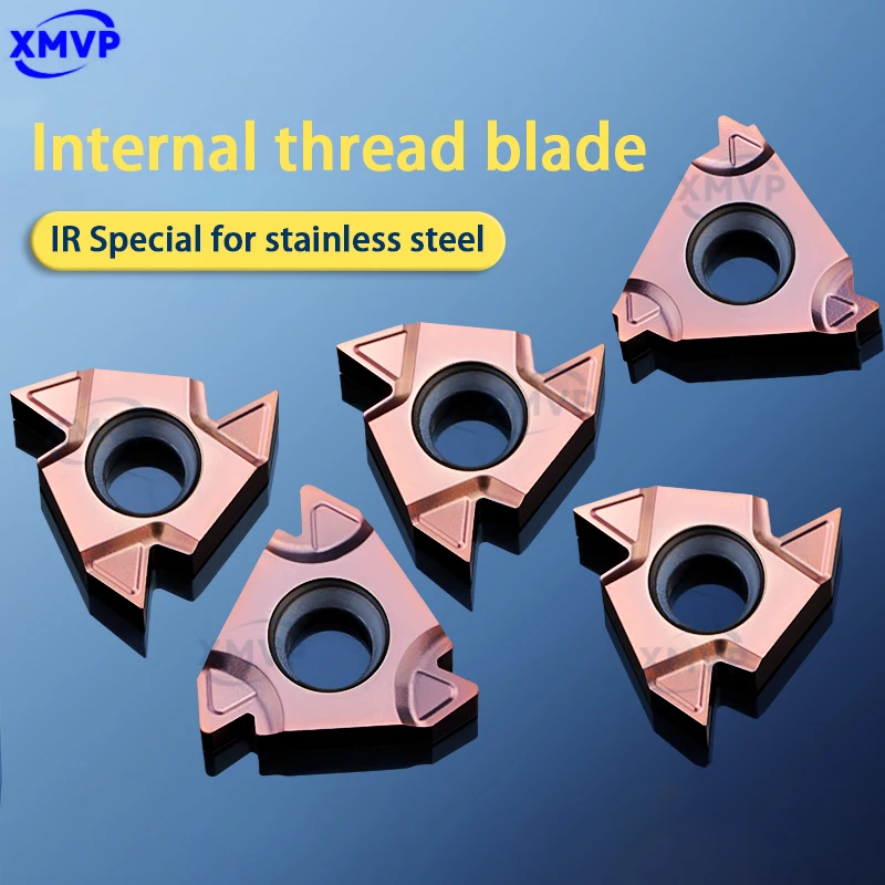 

CNC internal thread stainless steel cutting tools 11/16IR AG60/1.0/2/3/11/14W universal turning inserts