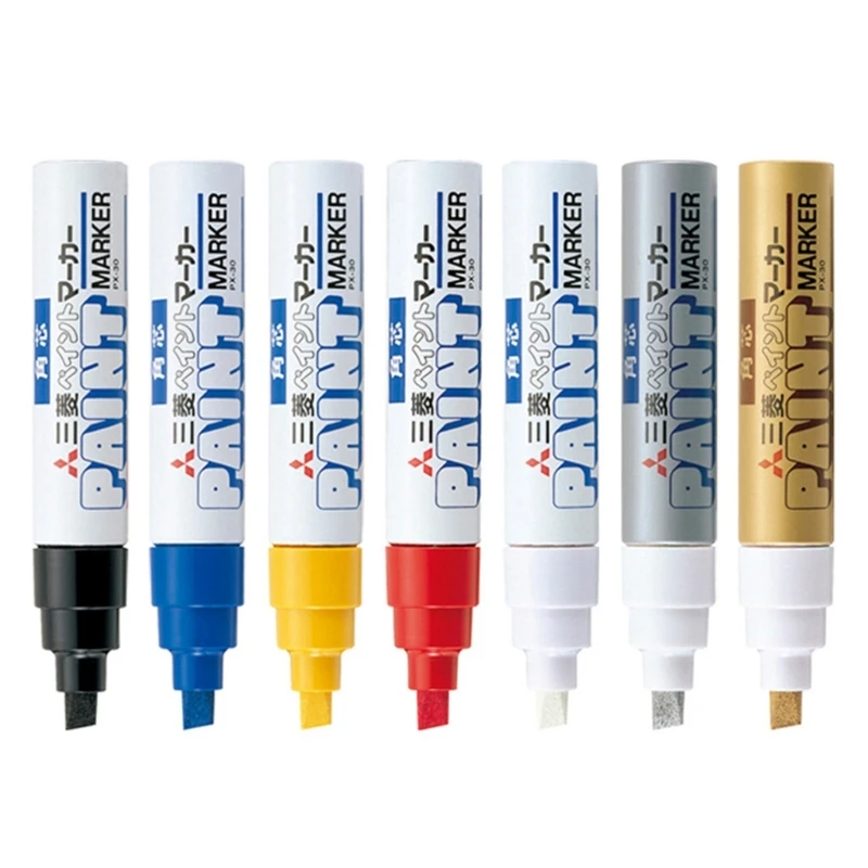 F3MA ручка для рисования шин, ручка для рисования автомобильных шин, водостойкая, быстросохнущая, ширина линии 4 мм-8,5 мм для