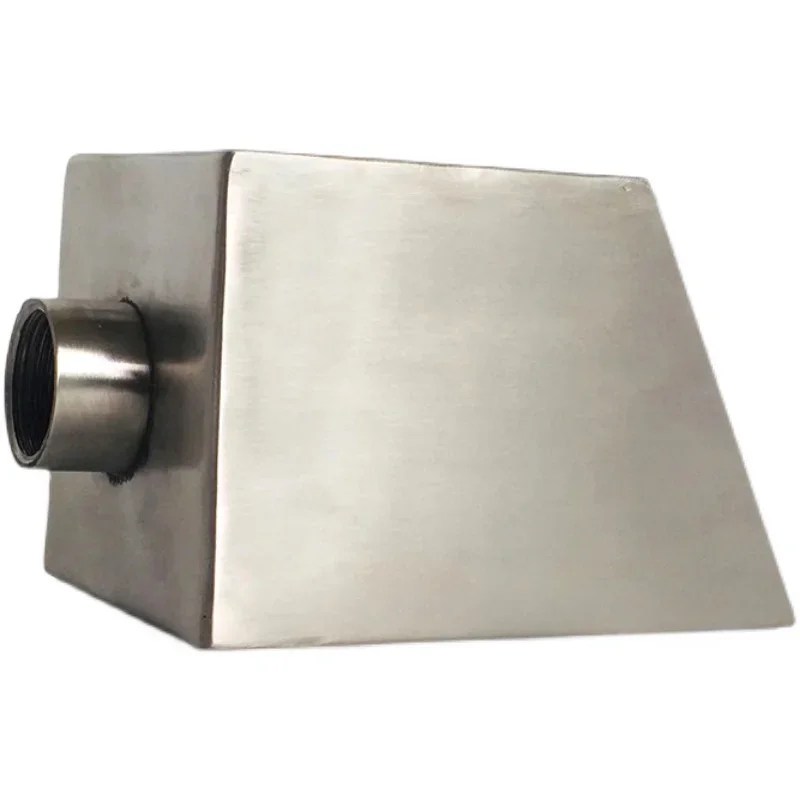 

Stainless steel water waterfall outlet outdoor courtyard water landscape fish pond water curtain wall pool landscaping fountain