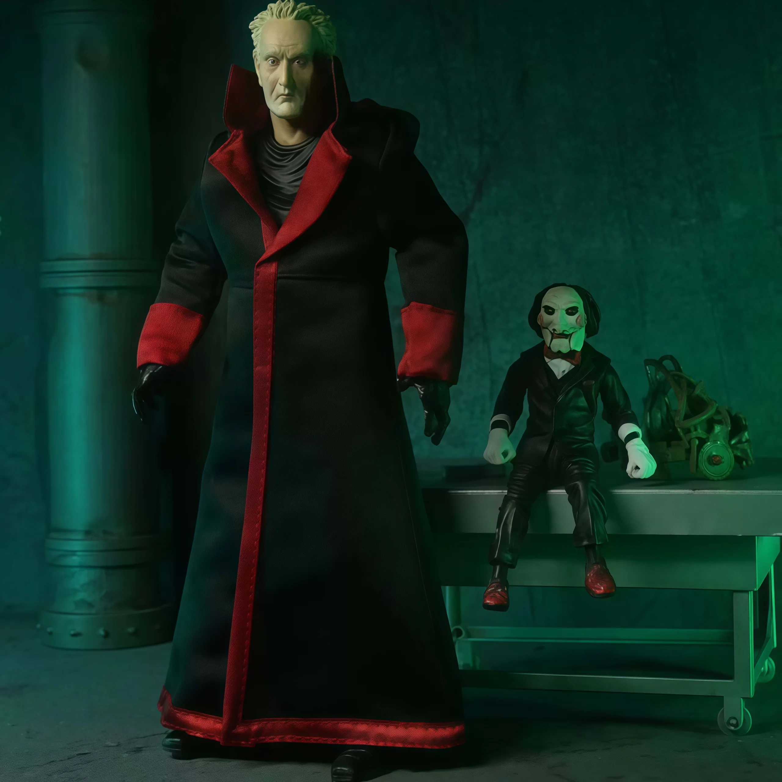 

New Neca Official Saw Jigsaw Red Robe Deluxe Editionaction Figure Model Collectibles Is Suitable Collect Horror Film Hobby Gift