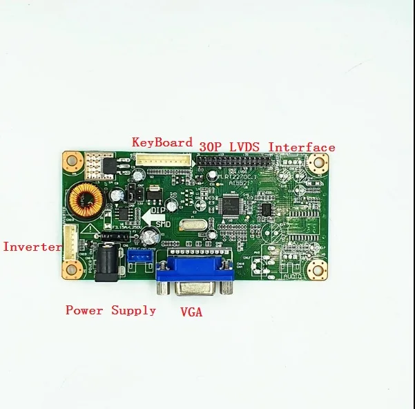 Imagem -06 - Yqwsyxl Original 6.5 Polegada Display Lcd G065vn01 v2 G065vn01 V.2 Display Lcd Placa Controlador de Tela Substituição