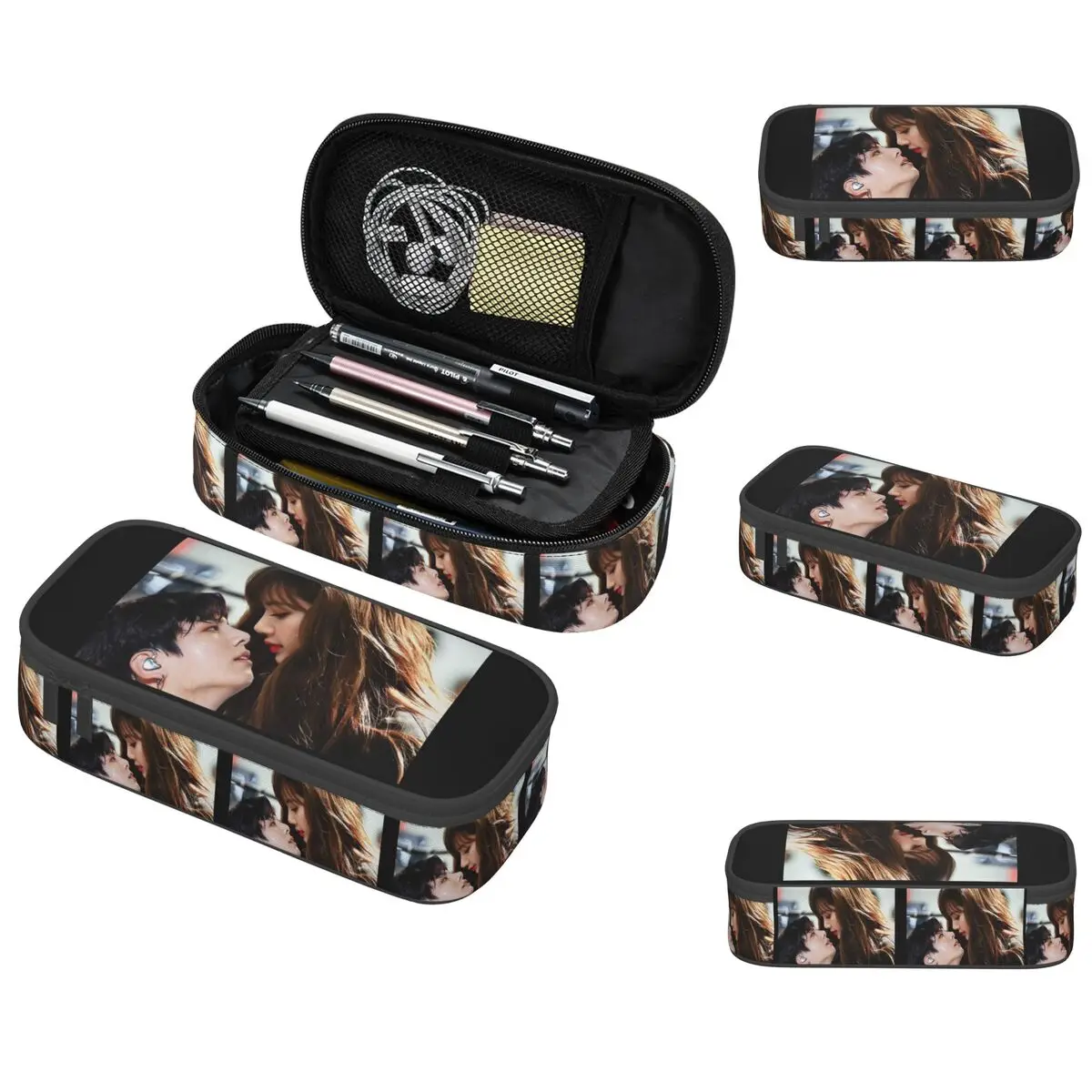 Jungkook пенал для мальчиков и девочек школьная коробка для ручек пенал канцелярские принадлежности сумка-держатель для ручек