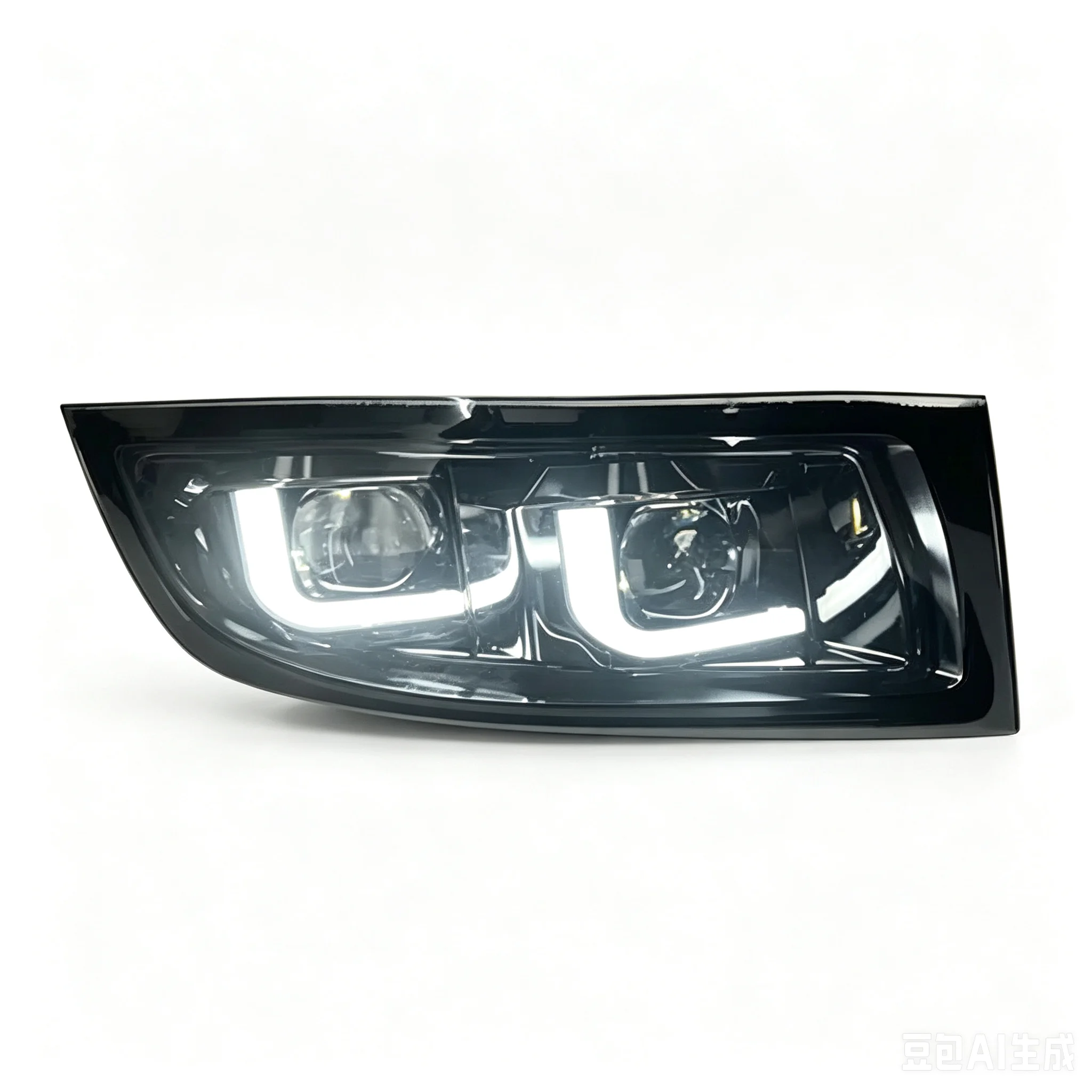 LED Daytime Running Lights Fit For Lexus GX470 03-09, Dual Color LED DRL Assembly With Wiring Harness & Switch, Front Bumper