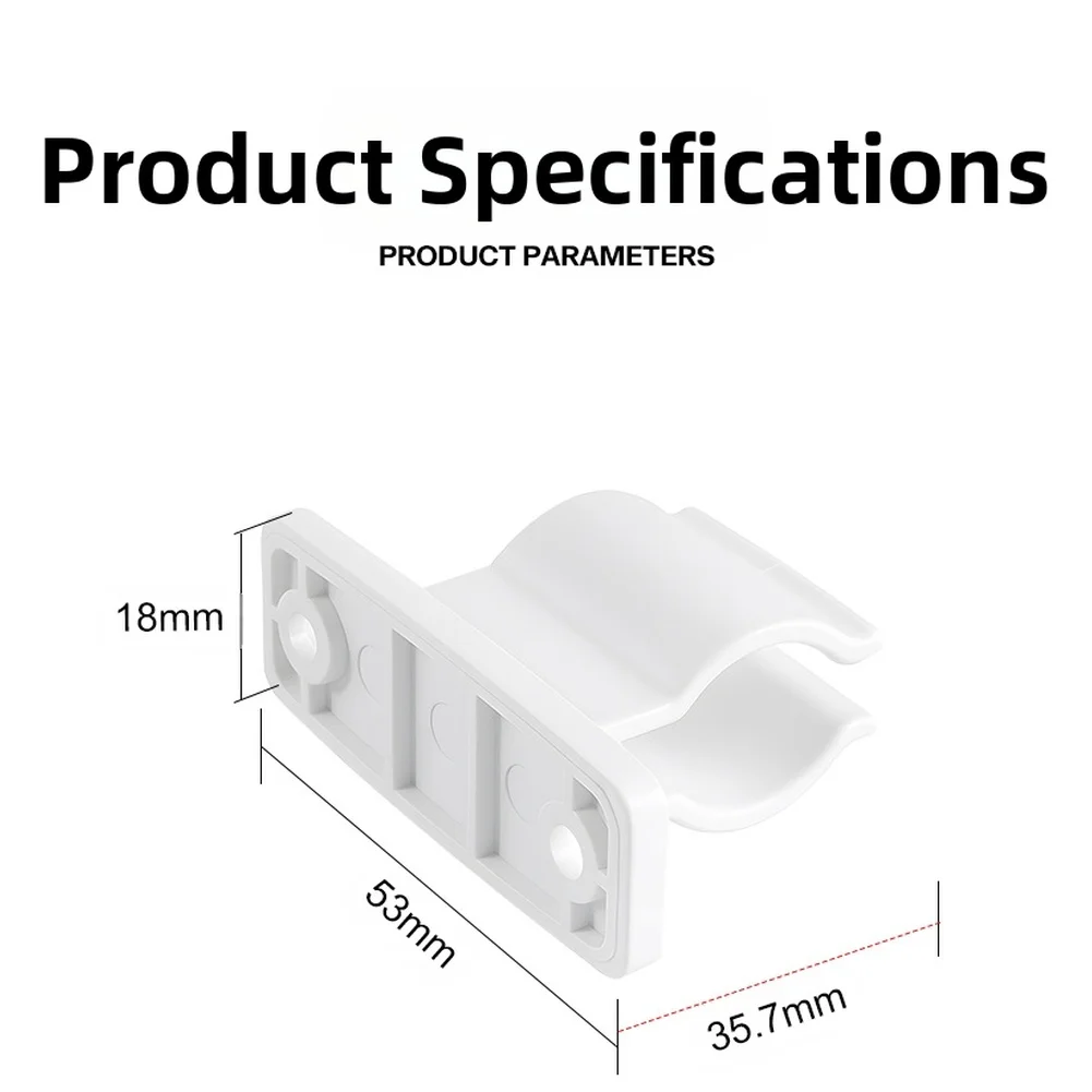 RV Awning Crank Holder Clip Awning Handle Support Bracket Storage Mount For RV Easy Installation Space