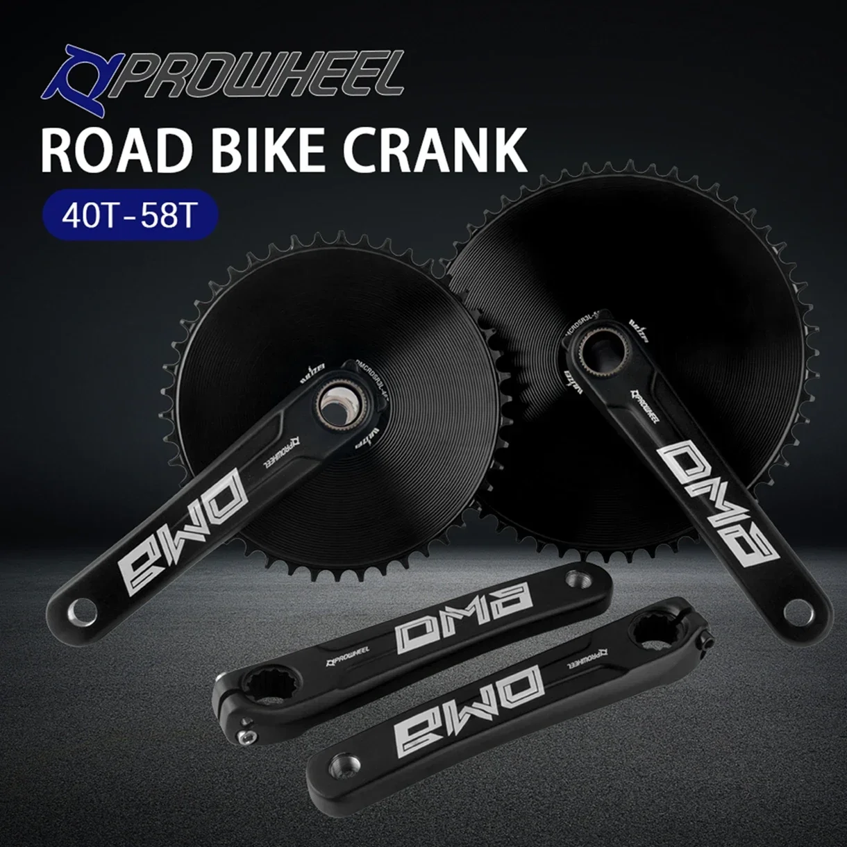 

3 Bolts Direct Mount Crankset 165mm 170mm 172.5 175mm Crank Arm Narrow Wide Chainring 40t 42T 54t 52t 50T 58T For Sram Crank Set