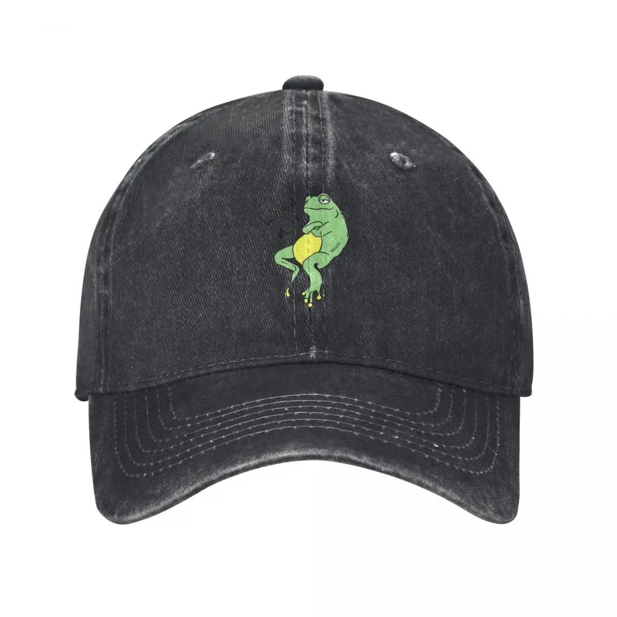 Liquid monk frog Baseball Cap Fashion Beach Trucker Cap Women's 2024 Men's