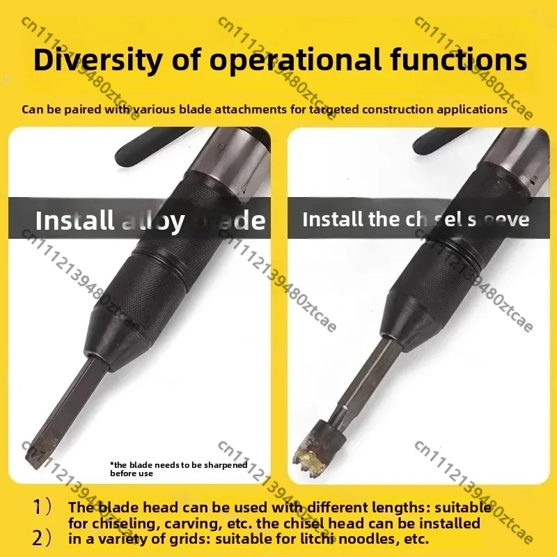 

Pneumatic Stone Carving Engraving Machine, Pneumatic Hammer Engraving Pen Industrial Pneumatic Carving and Sculpting Accessories