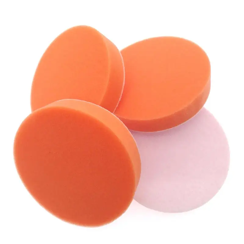 5/6 zoll Auto Polieren Polieren Pads Flache Schaum Schwamm Wachsen Pad Kit Werkzeug Für Auto Polierer Puffer Auto pflege Polieren Pads-5/10Pcs – Detail 9