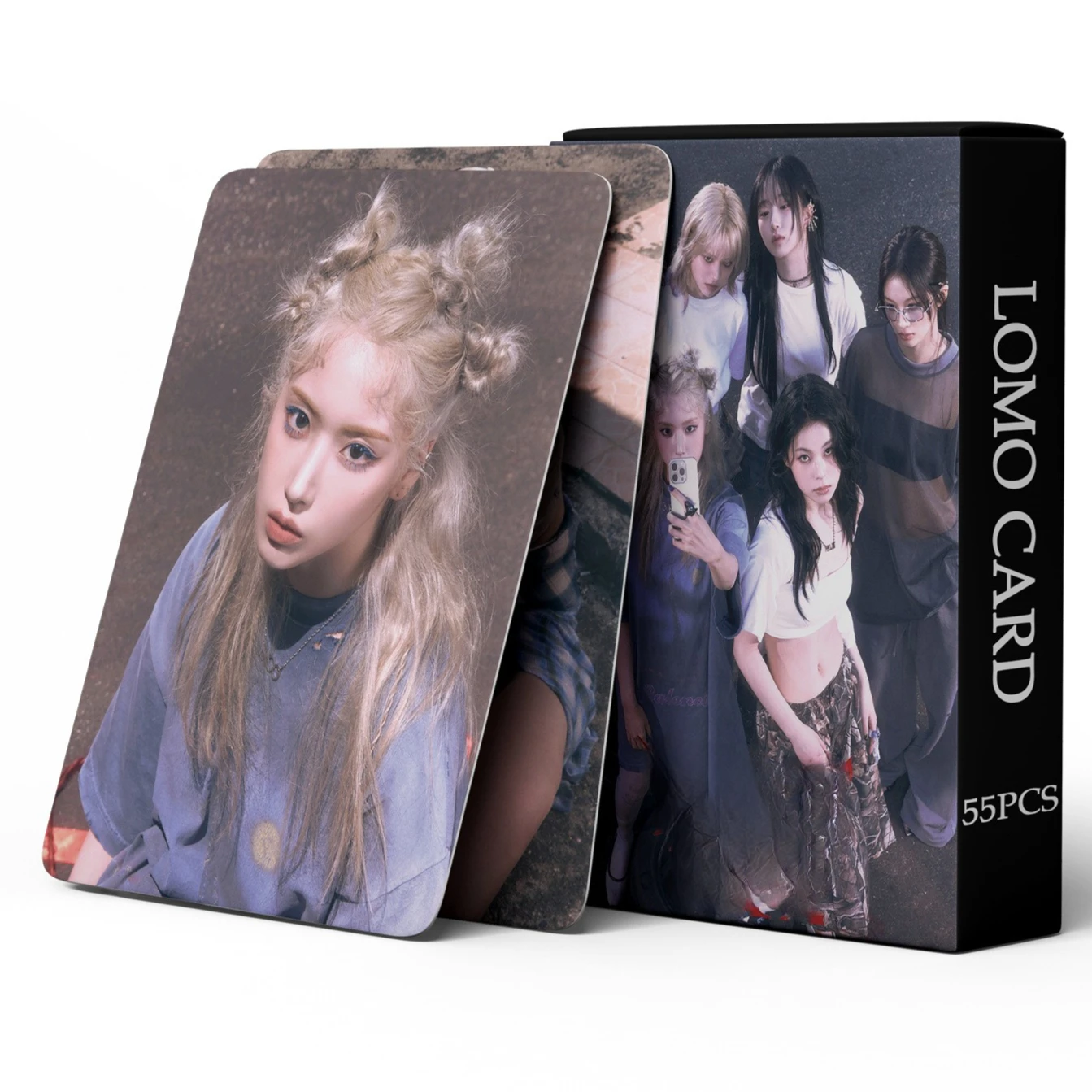 

Kpop Ablum Stick Out Lomo Card New Photo Print Pictures Photocard For Fans Collection Postcards 55pcs/set