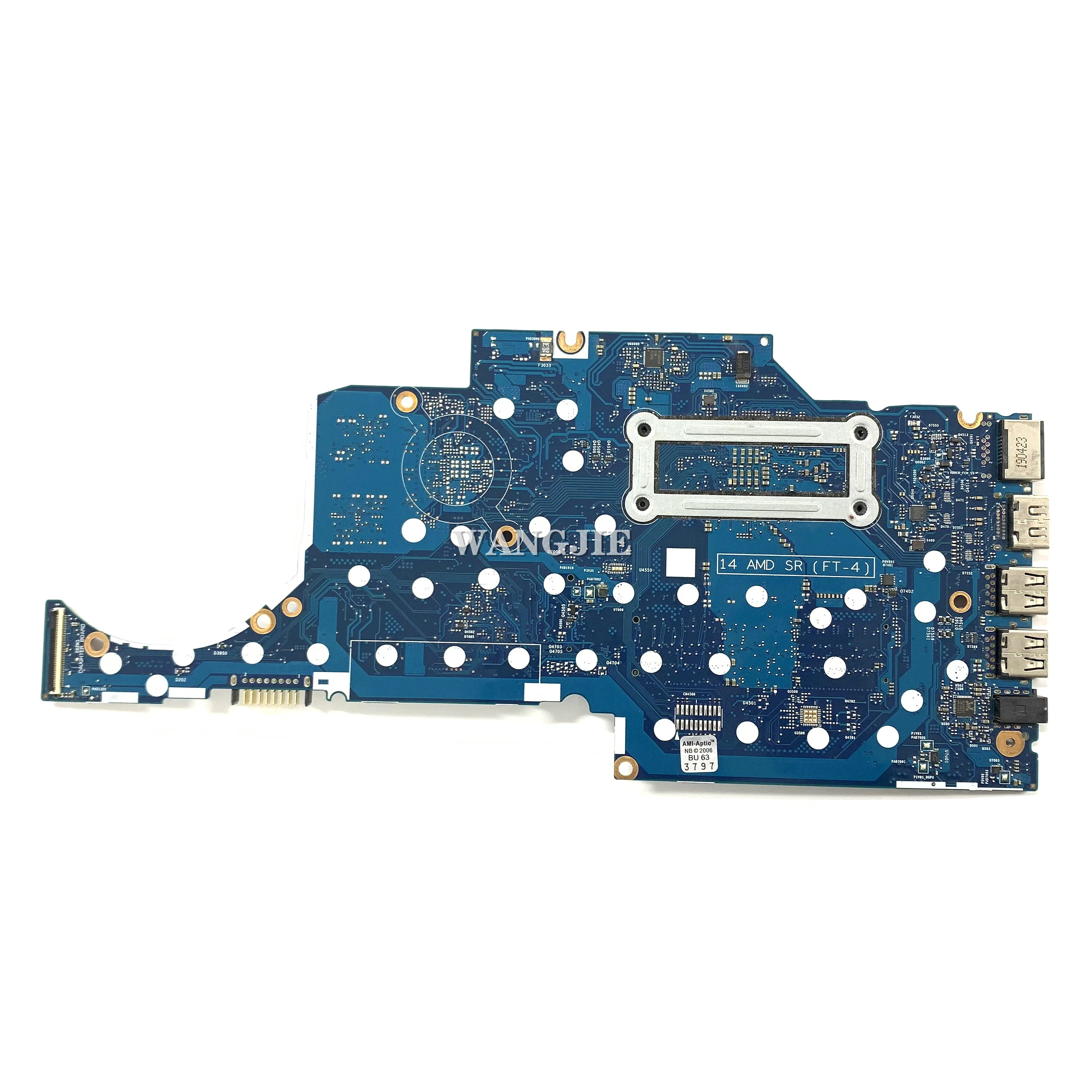 L46703-001 L46703-501 L46703-601, untuk HP 14-DK 14S-DK 245 G8 TPN-I135 Laptop Motherboard A4-9125 CPU Onboard