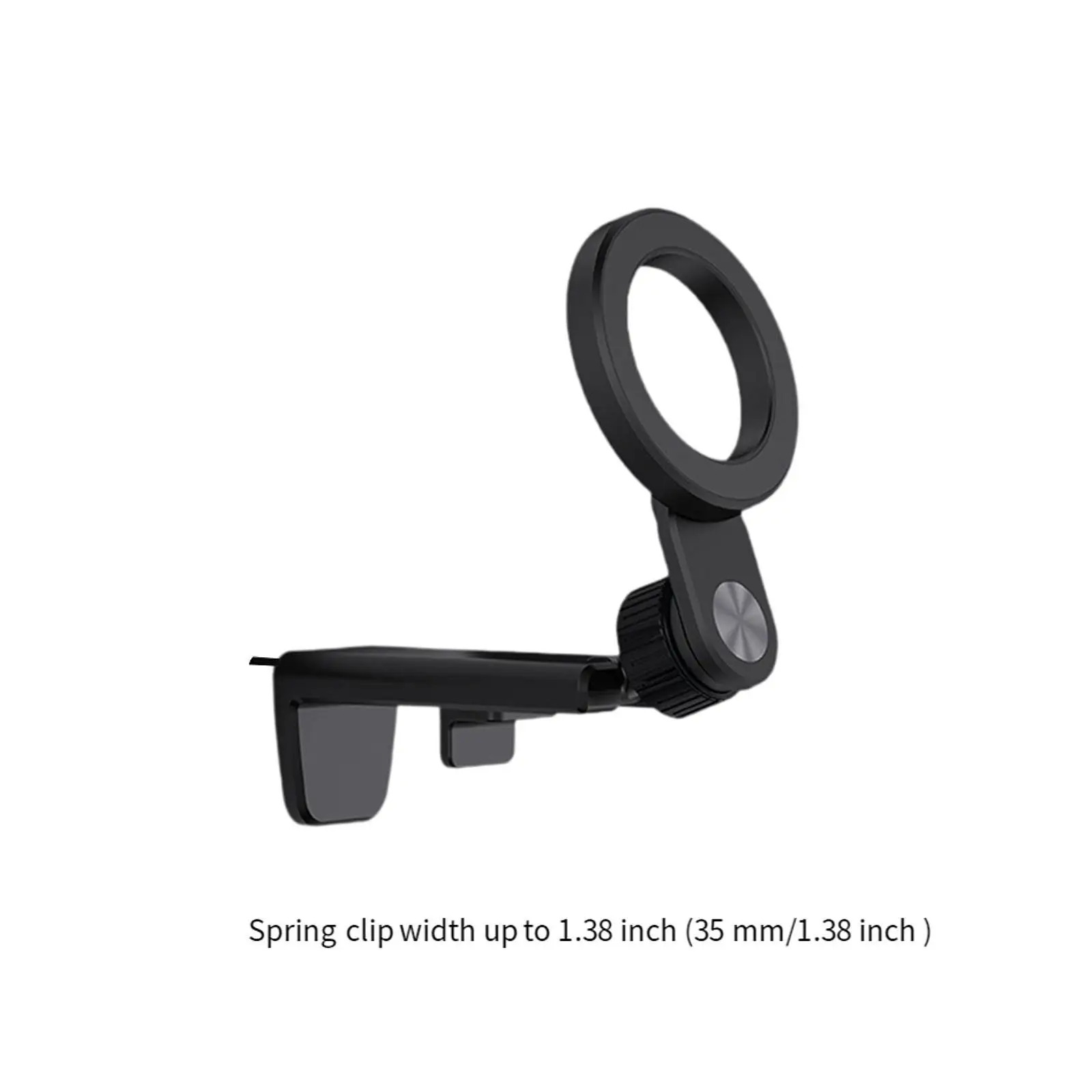 

Folding Phone Holder Adjustable Travel Essentials Phone Clip Stand Holder for Home Cars Kitchen Traveling Business Trips